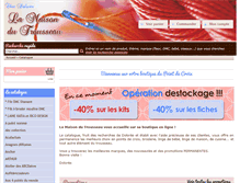 Tablet Screenshot of maison-du-trousseau.com